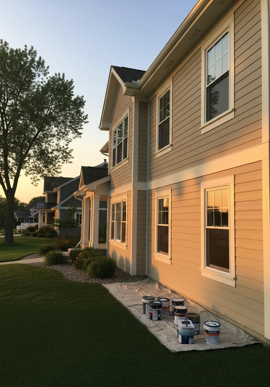 Pewaukee home exterior showing quality work and neighborhood pride.
